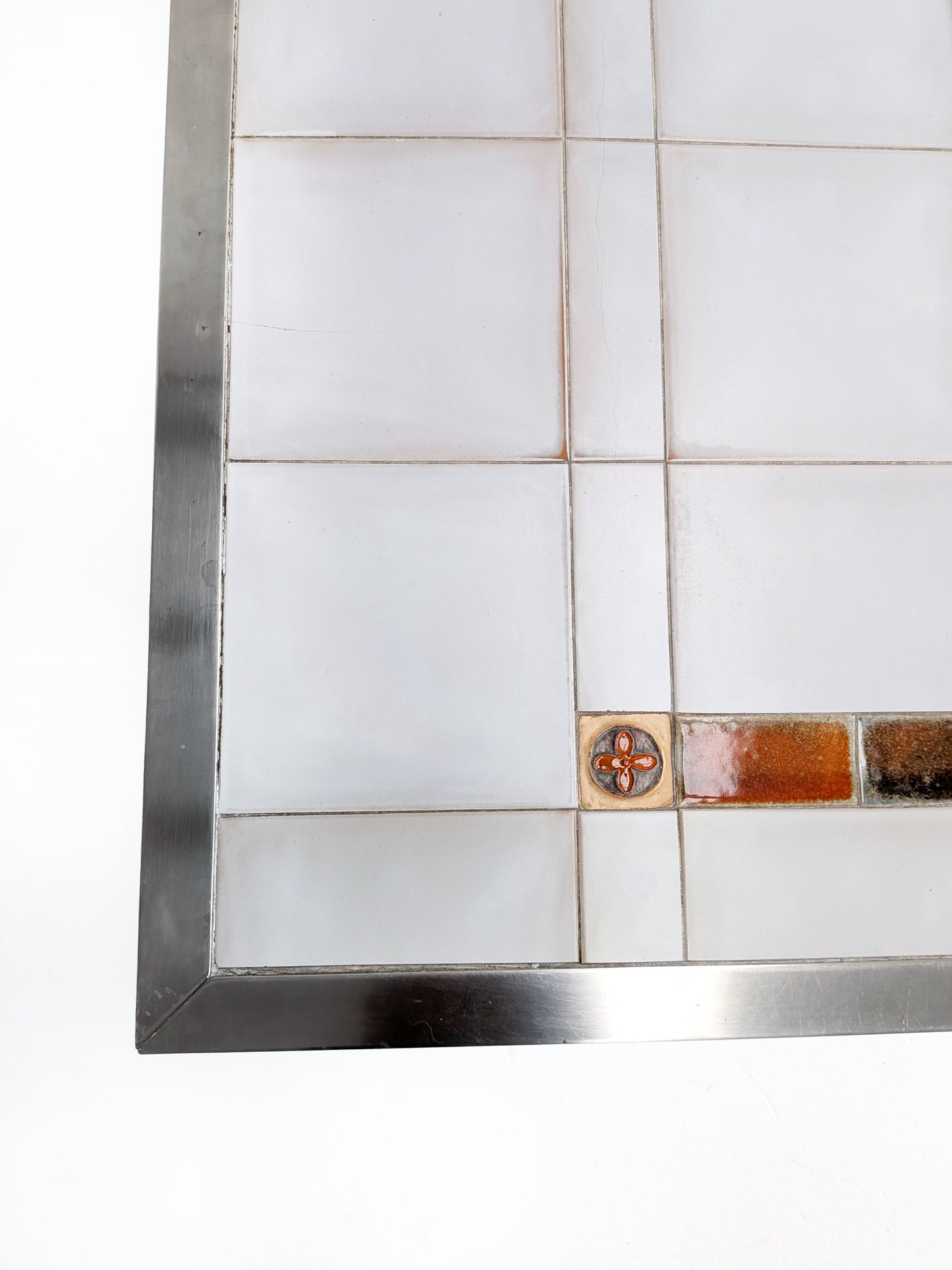 Ceramic Tile Coffee Table by Jean Gregorieff for Roche Bobois 1970s
