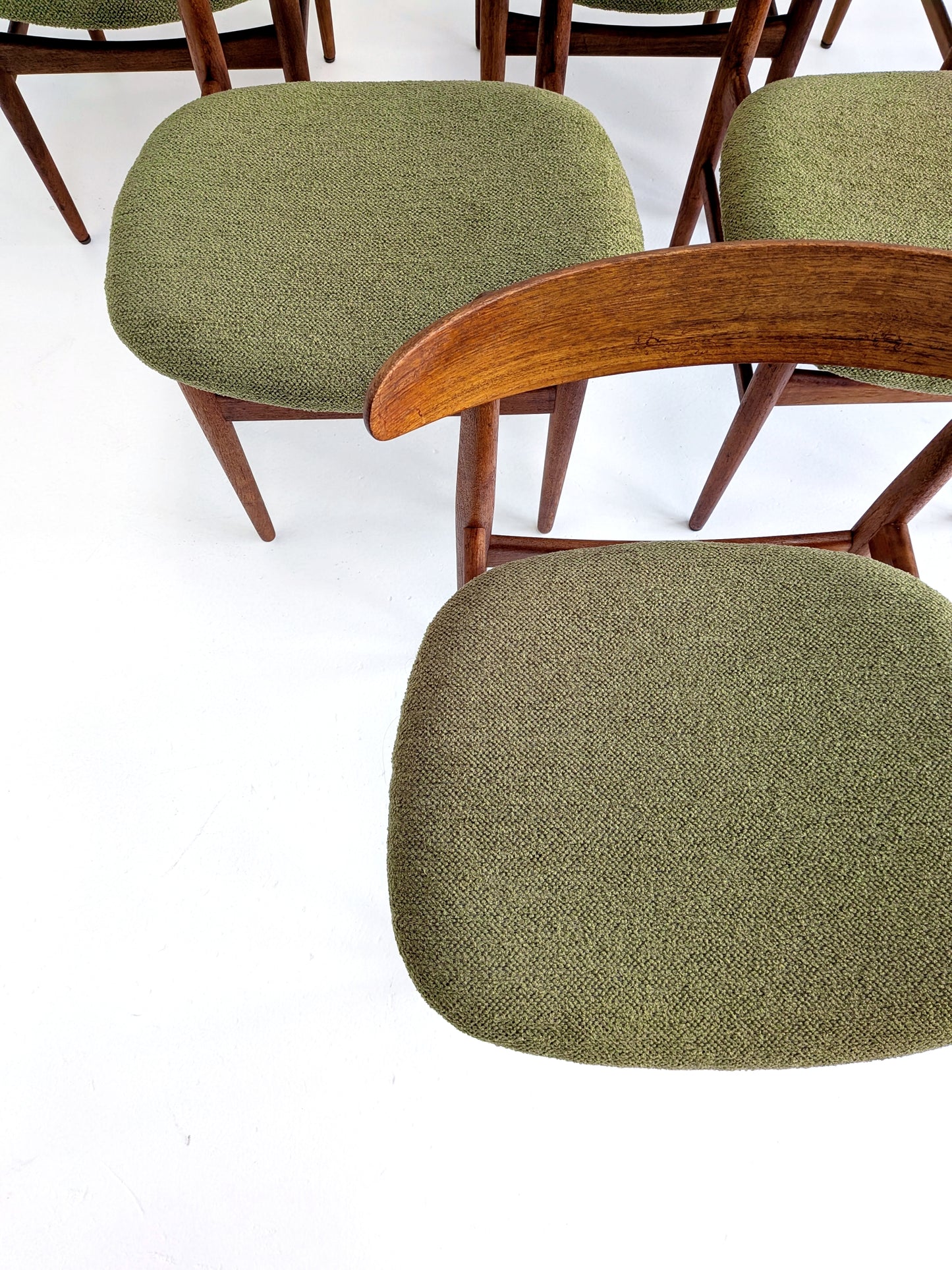 Set of 6 Midcentury Dining Chairs 1960s