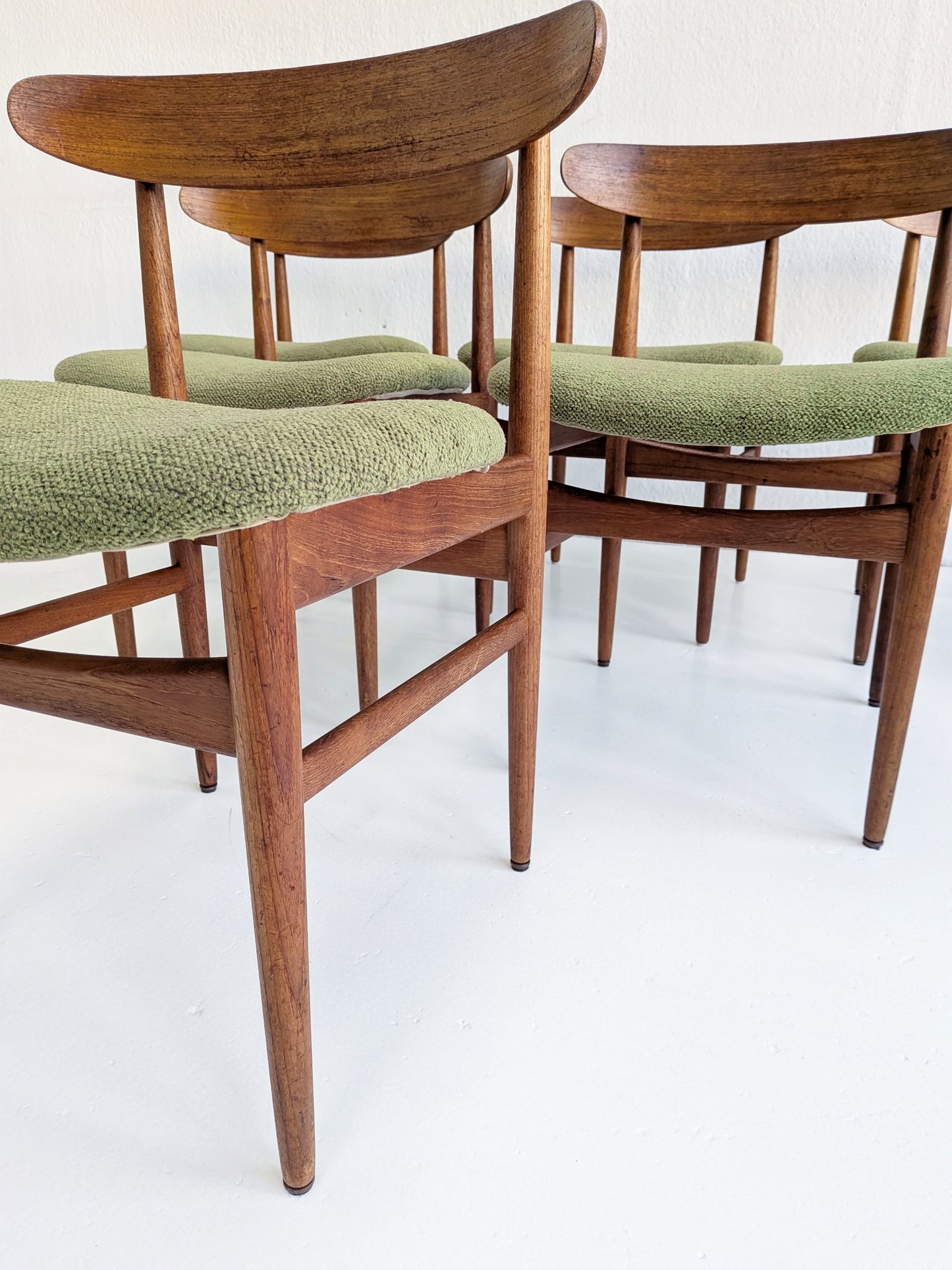 Set of 6 Midcentury Dining Chairs 1960s