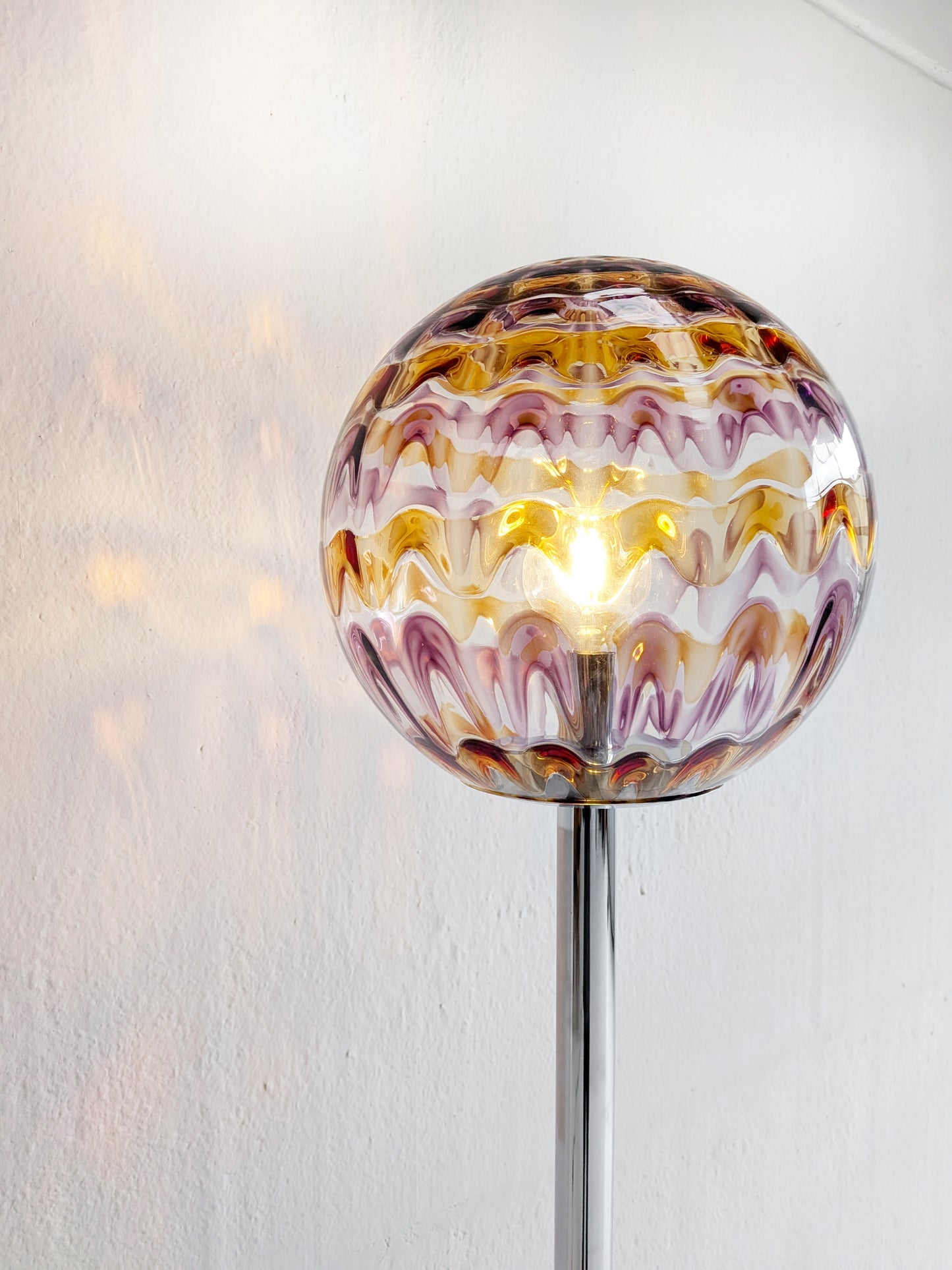 XL Murano Glass Floor Lamp 1970s