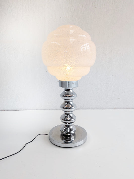 Italian Murano Glass Floor Lamp 1970s