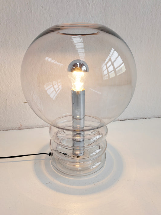 Space Age 'Model 6038' Lamp by Glashütte Limburg 1970s
