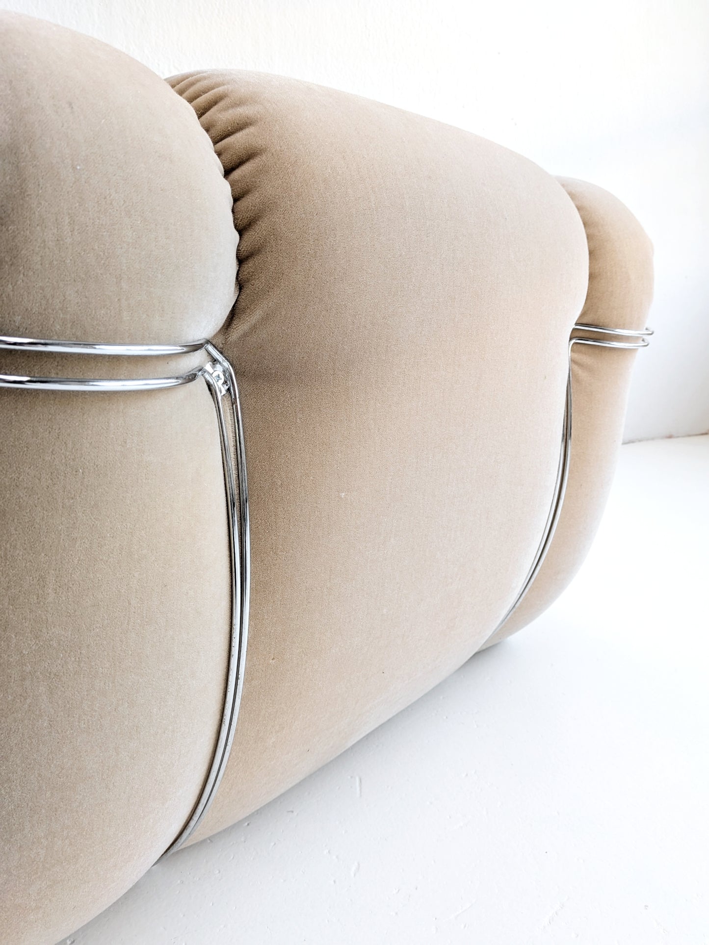 Set of 2 'Velasquez' Lounge Chairs by Rino Maturi for Mimo Padova 1970s