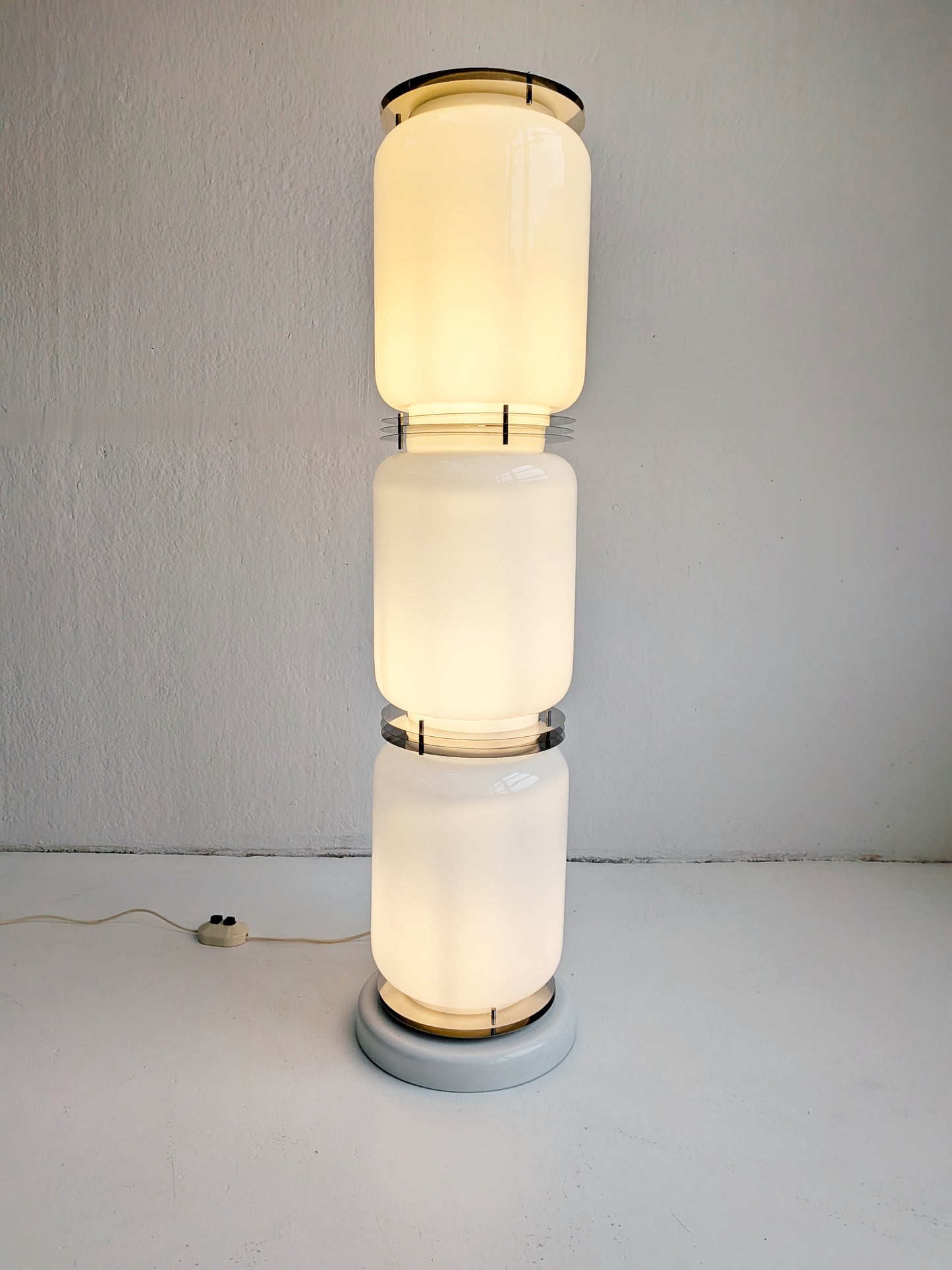 Space Age Floor Lamp by Enrico Tronconi 1970s