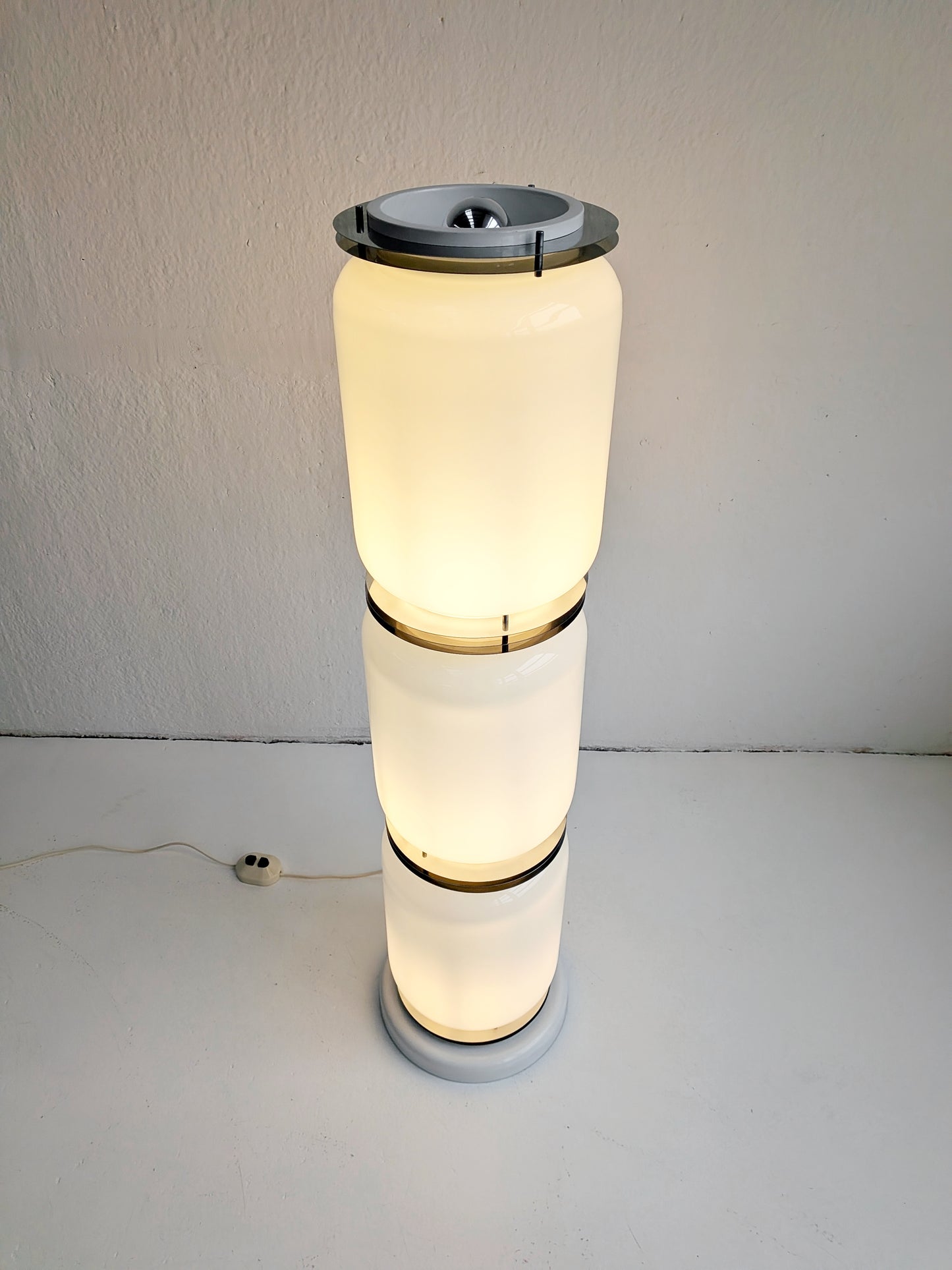 Space Age Floor Lamp by Enrico Tronconi 1970s