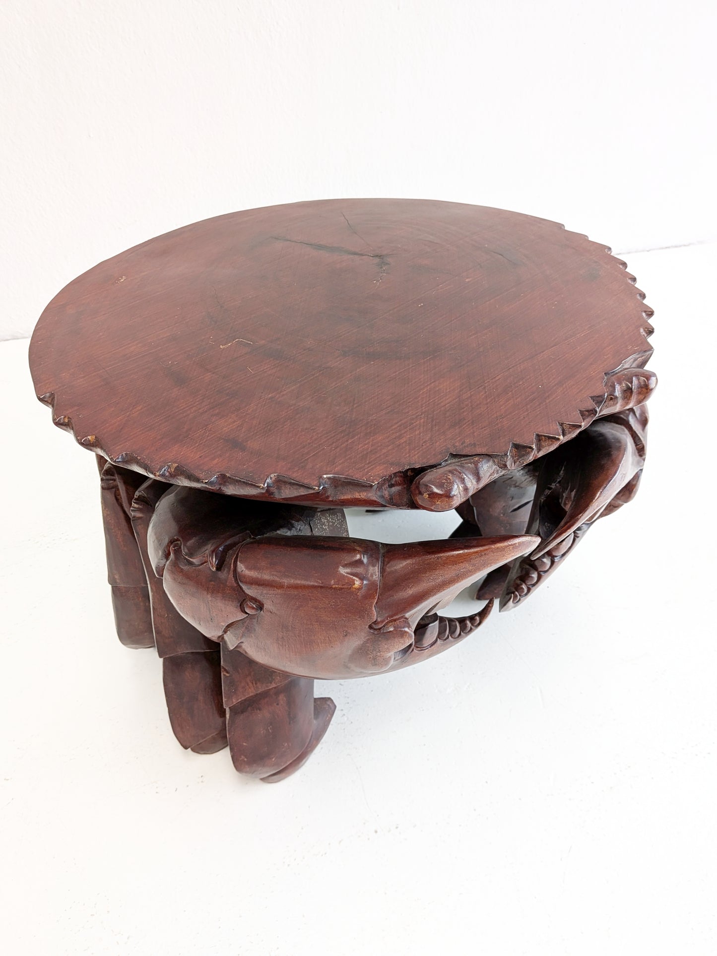 Handmade Crab Side Table 1970s