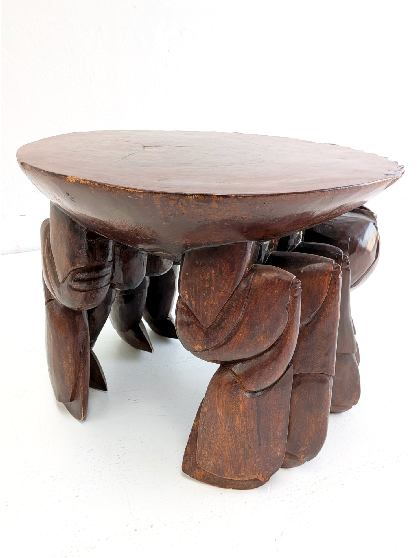 Handmade Crab Side Table 1970s