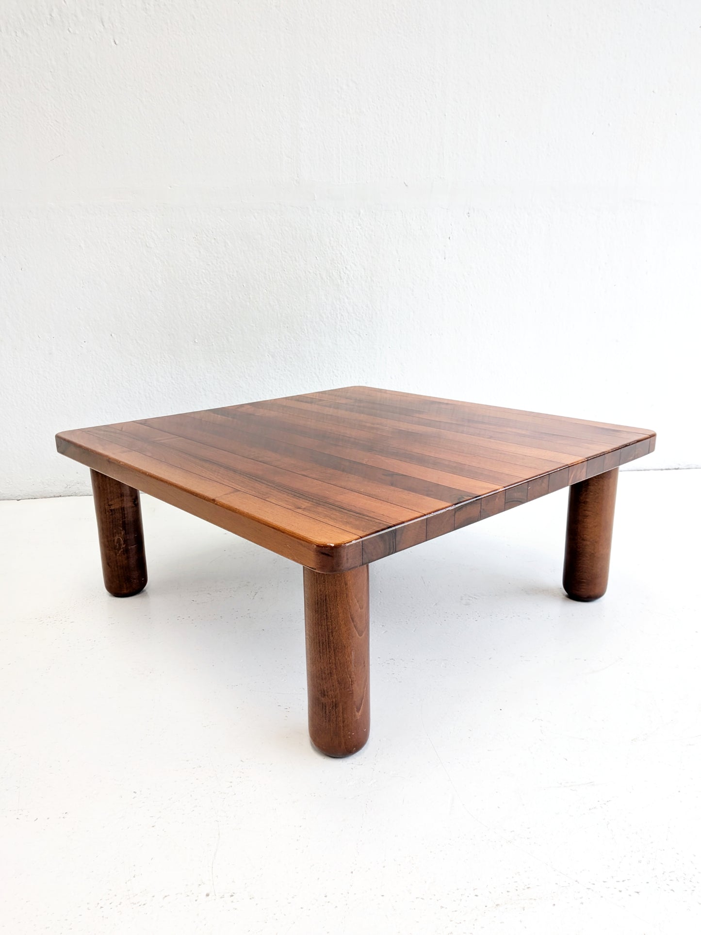 Italian Walnut Coffee Table 1960s