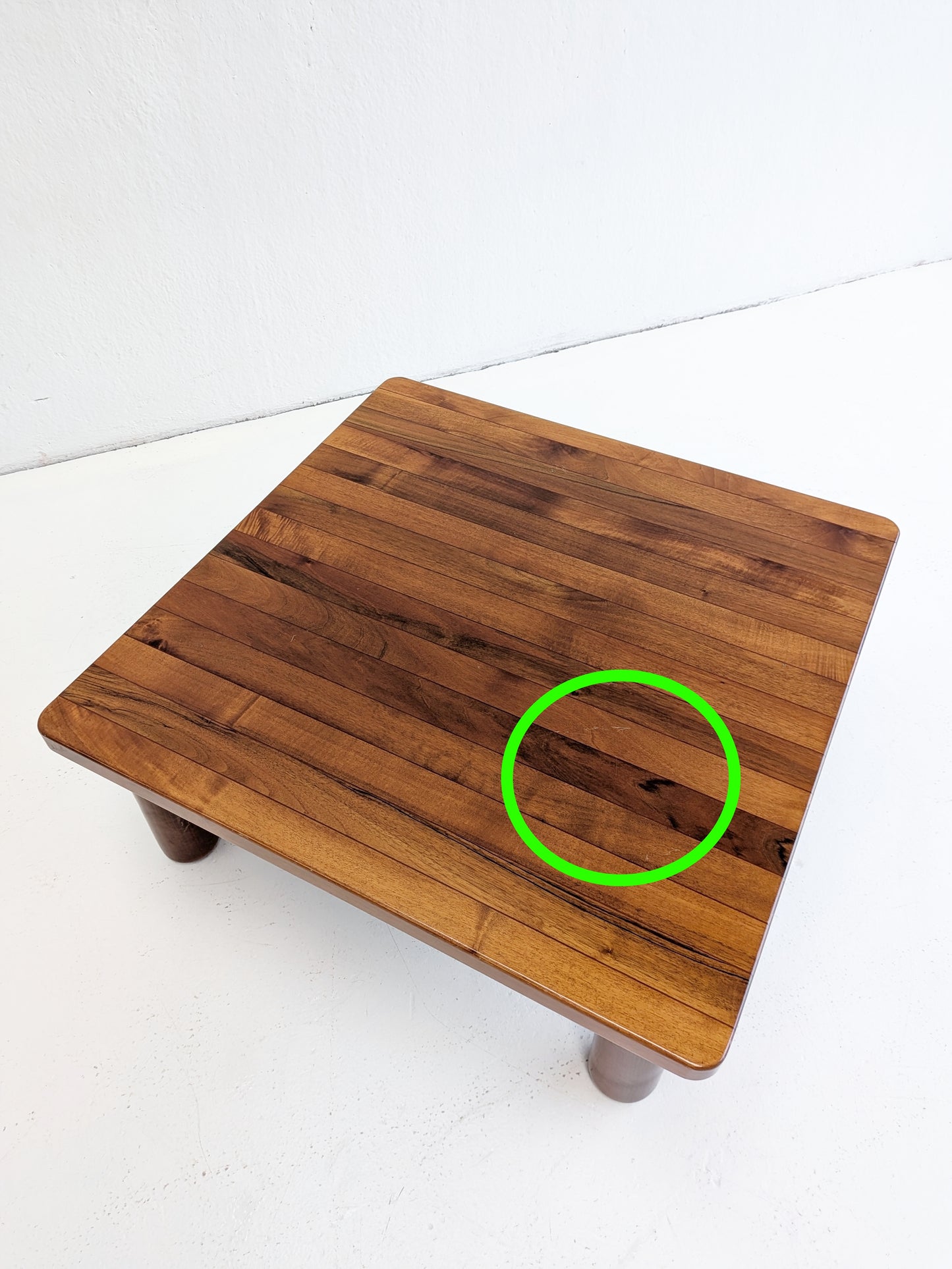 Italian Walnut Coffee Table 1960s