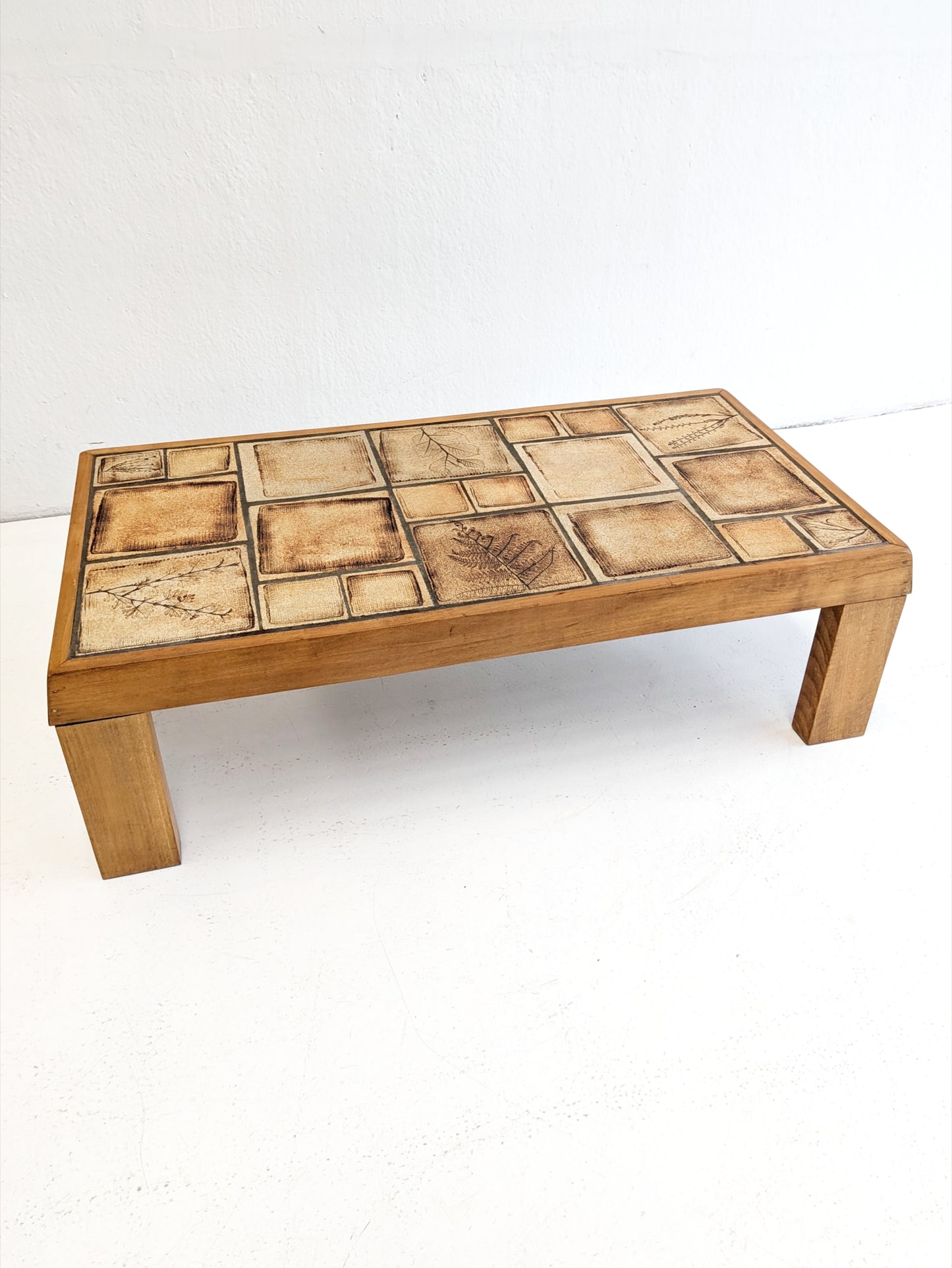 Ceramic Tile Coffee Table 1960s