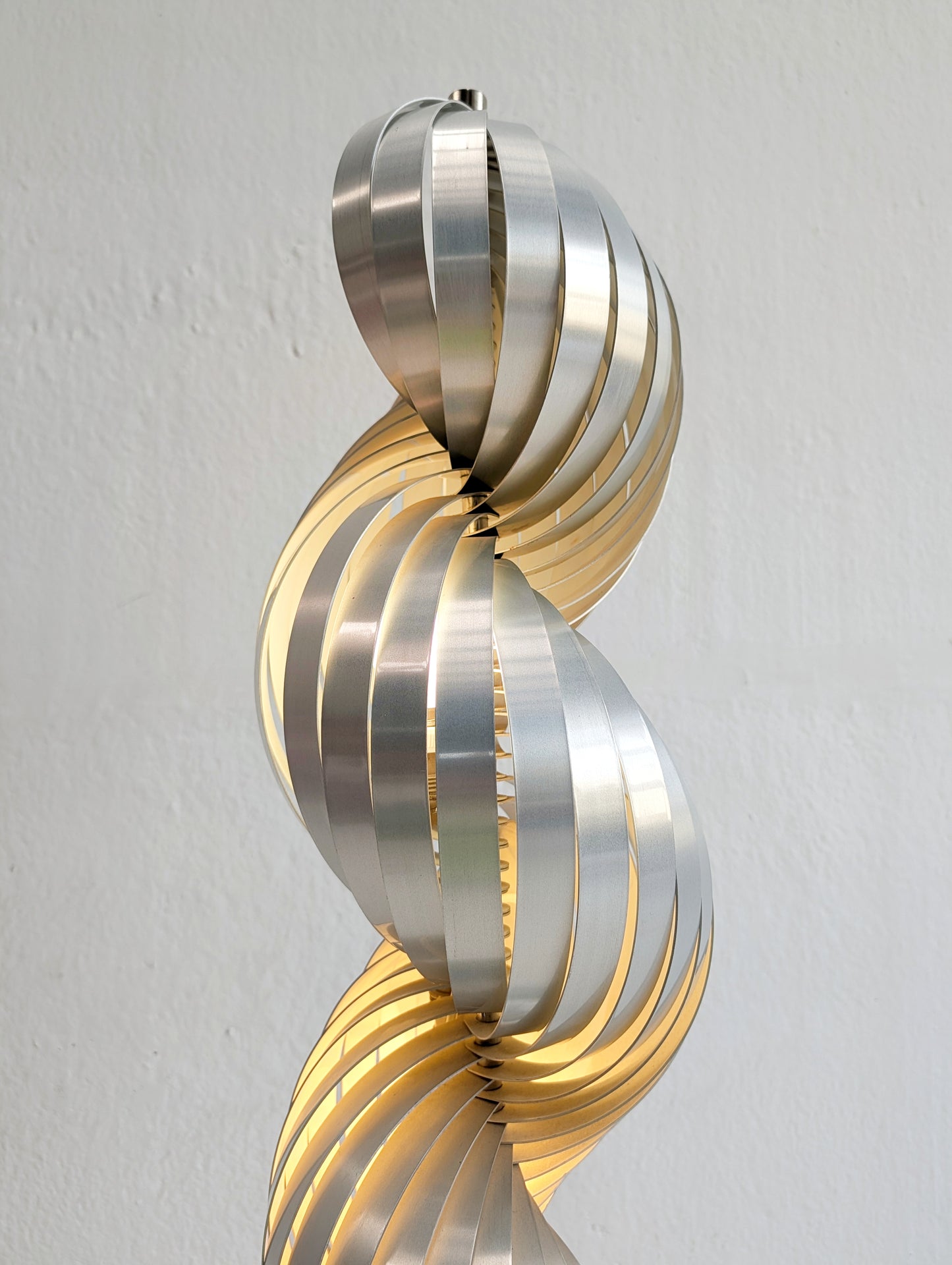 Spiral Floor Lamp by Henri Mathieu 1970s