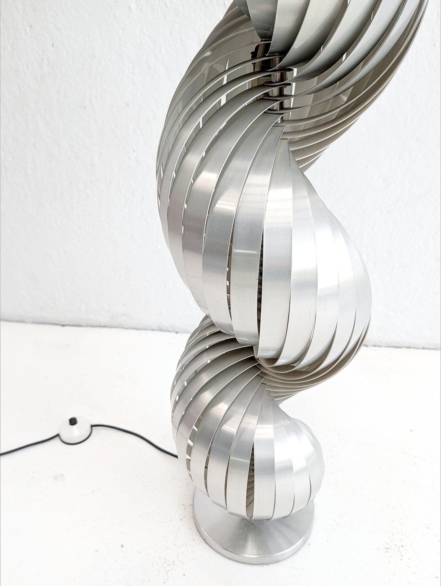 Spiral Floor Lamp by Henri Mathieu 1970s