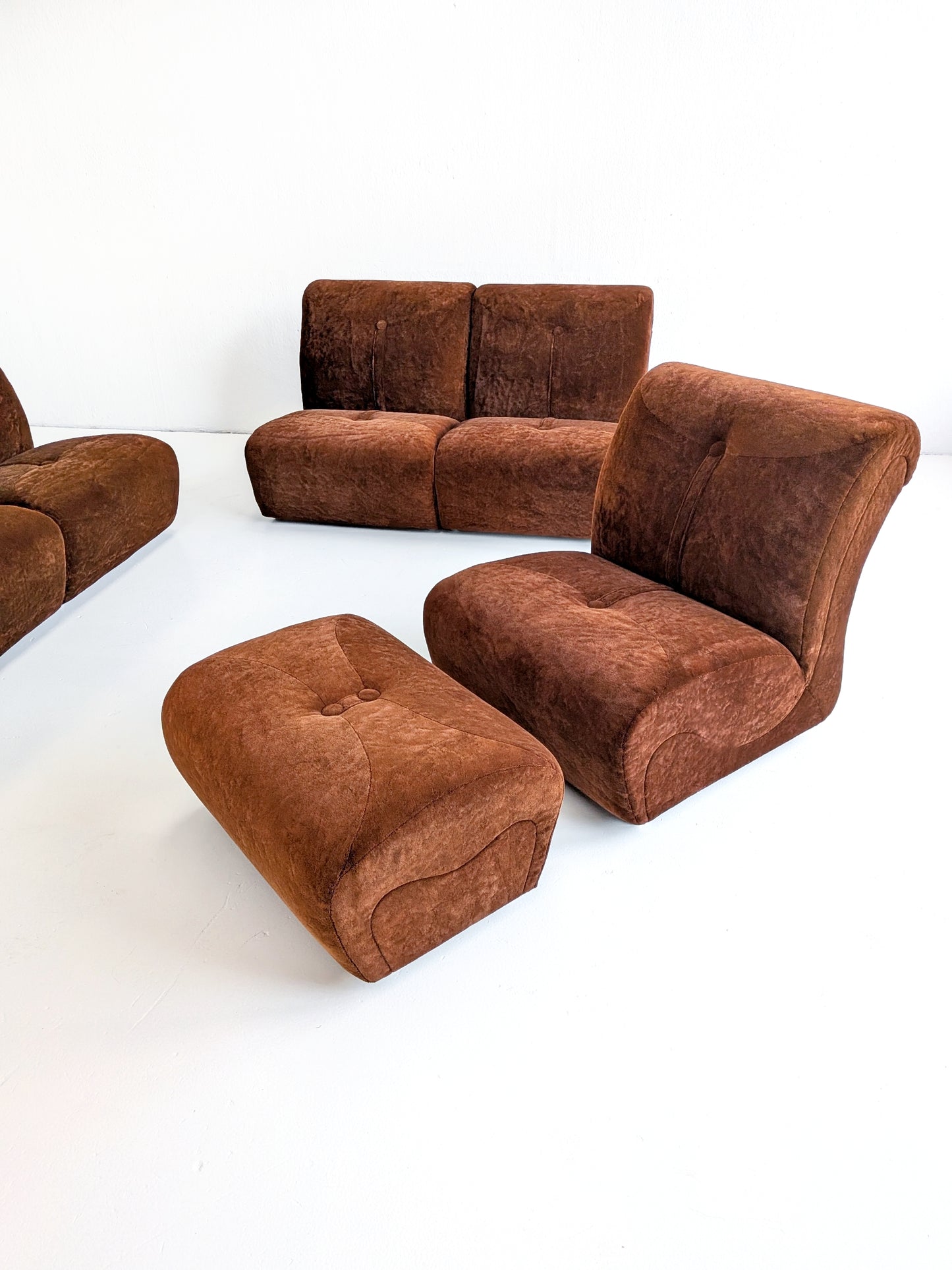 Modular Space Age Sofa Set (8 elements) 1970's